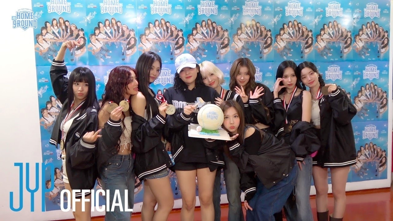 Recent activity shot of TWICE