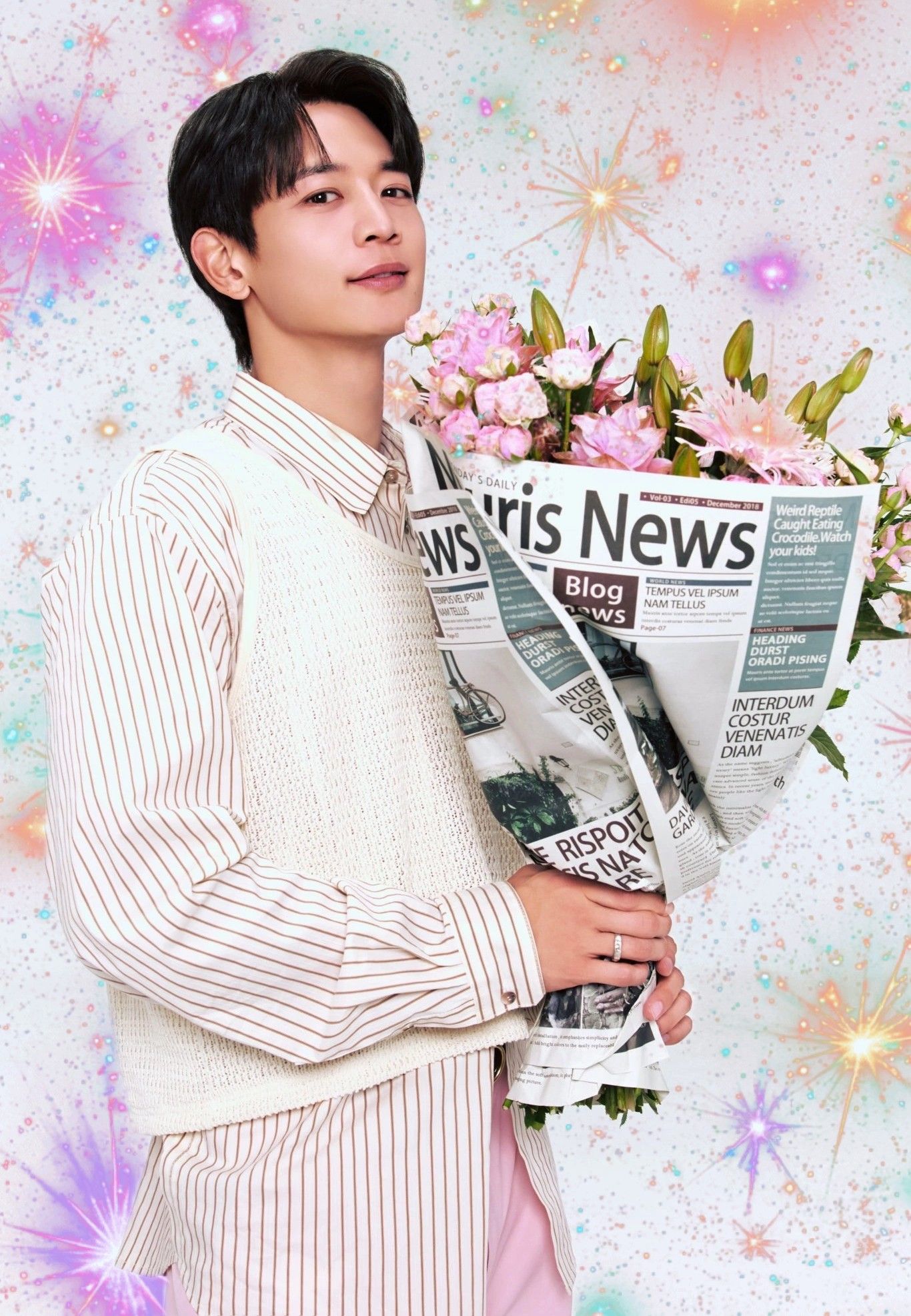 A moment captured by Minho (SHINee)'s fan