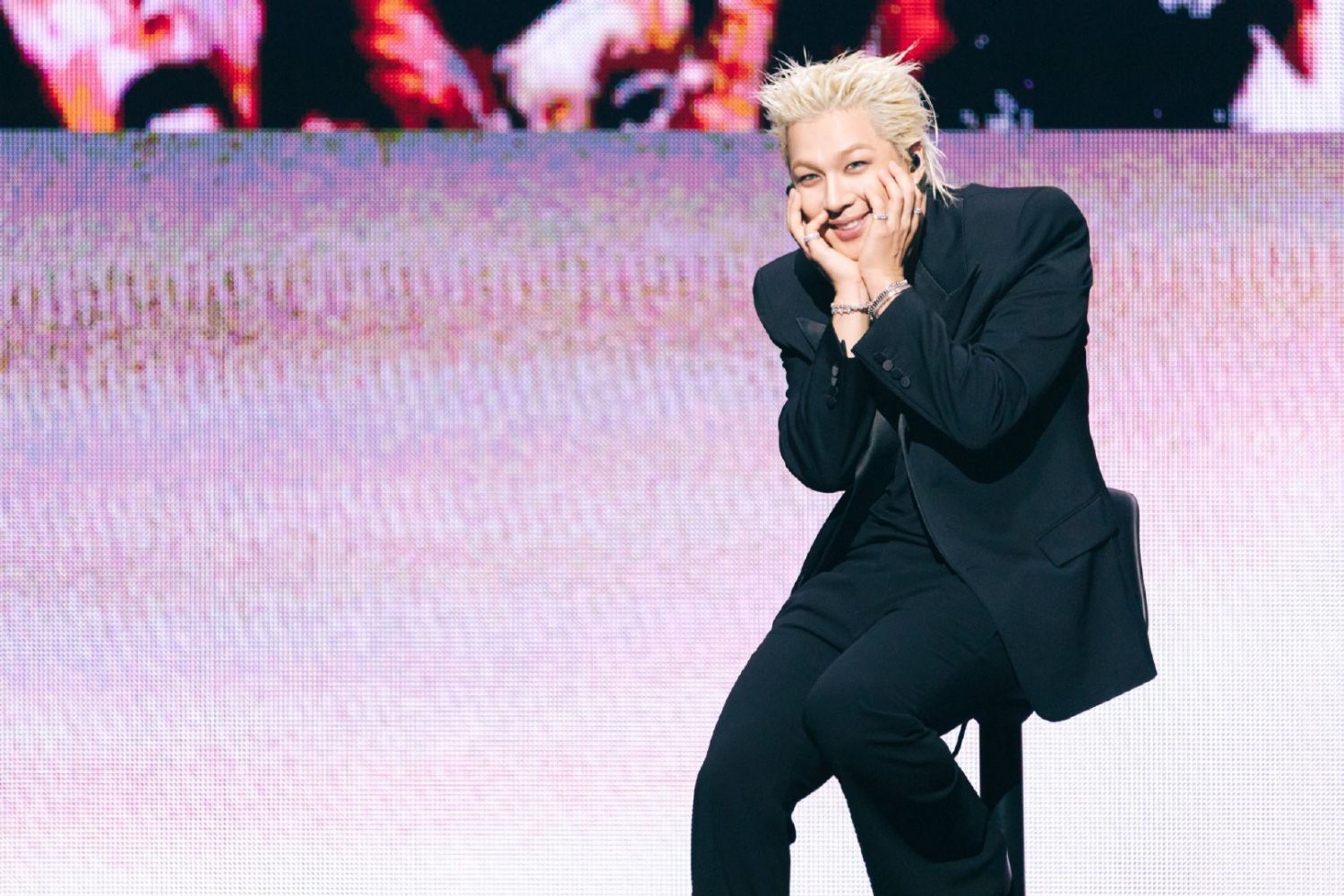 Recent activity shot of Taeyang (BIGBANG)