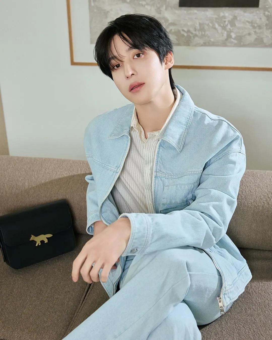 A moment captured by Yunho (ATEEZ)'s fan