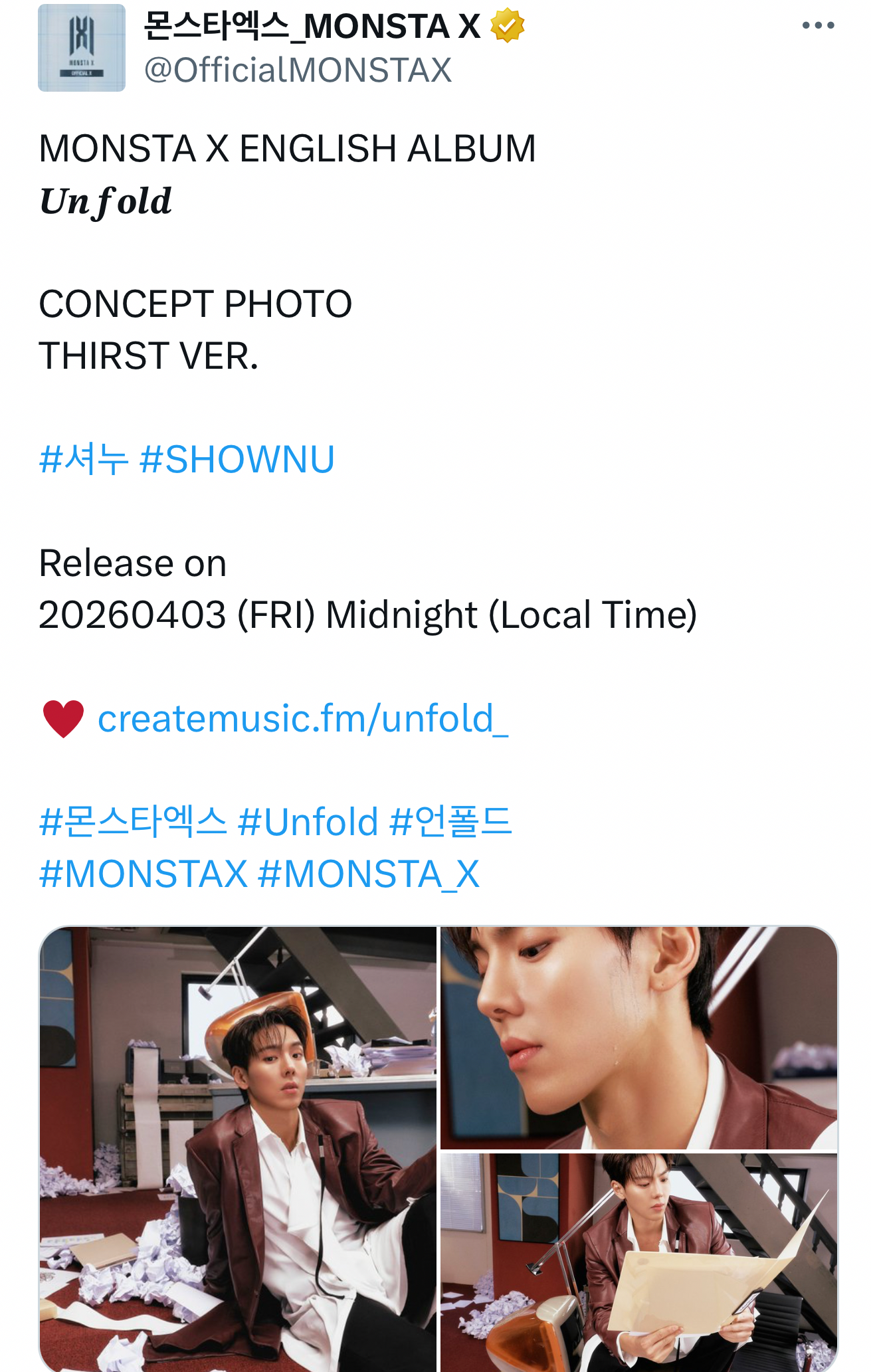 Explosive post in the Choeaedol community