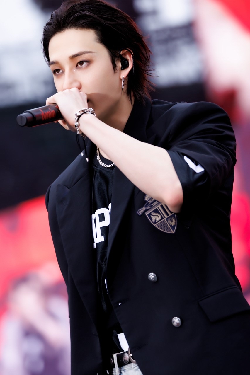 Recent activity shot of Bang Chan (Stray Kids)