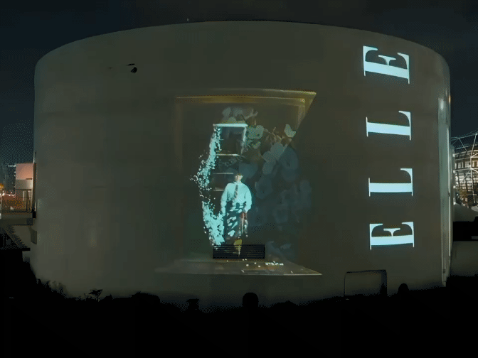 Recent activity shot of Xiao Zhan