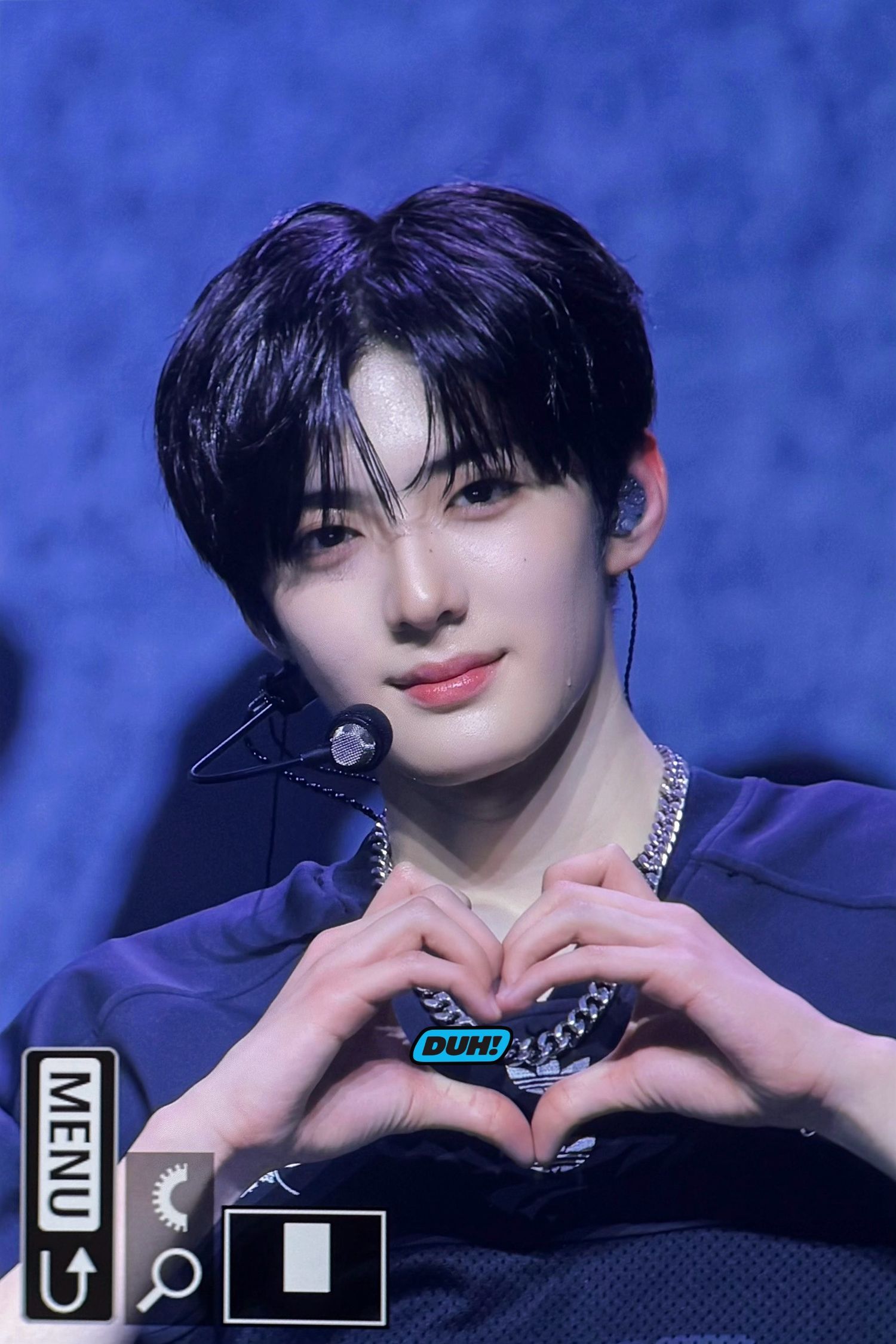 A moment captured by Chung Sanghyeon (ALPHA DRIVE ONE)'s fan