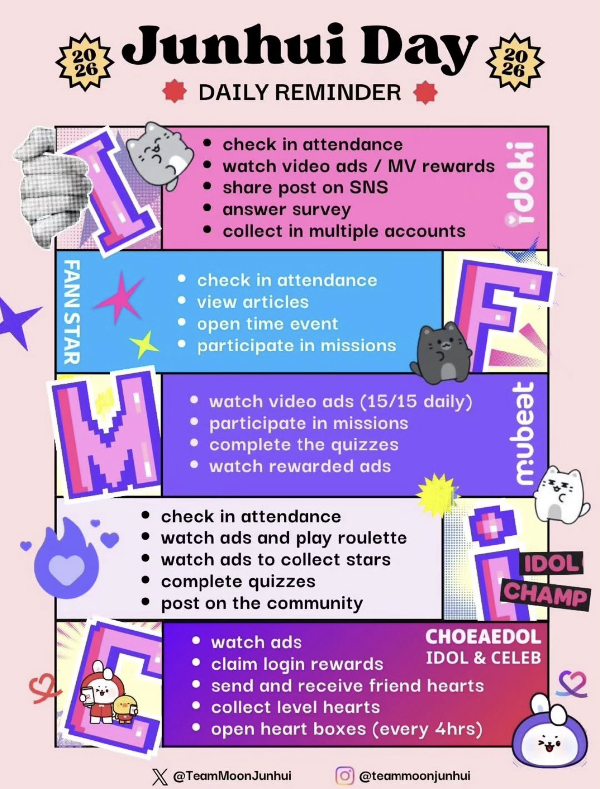 Recent activity shot of Jun (SEVENTEEN)