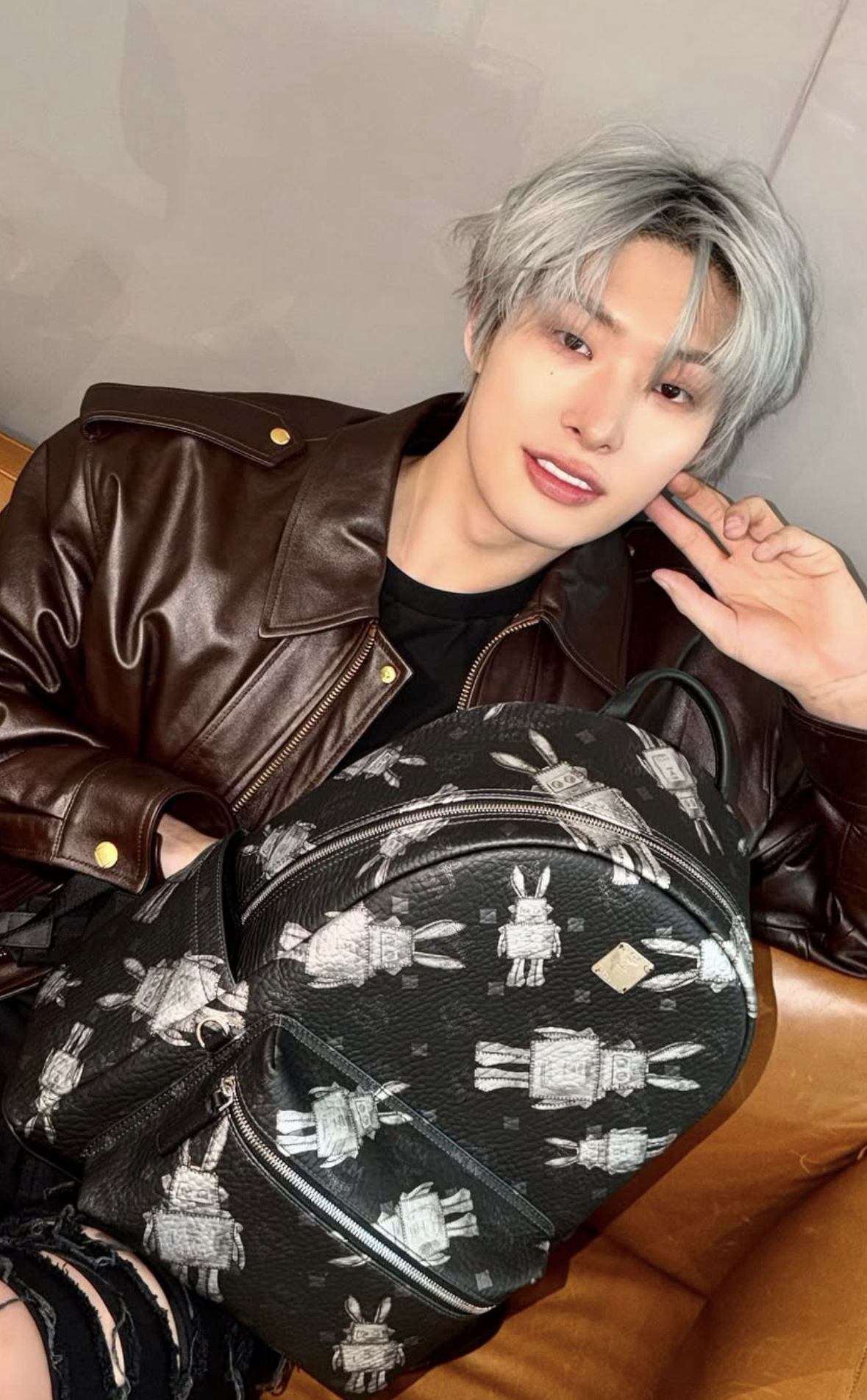 Behind-the-scenes cut of Mingi (ATEEZ)