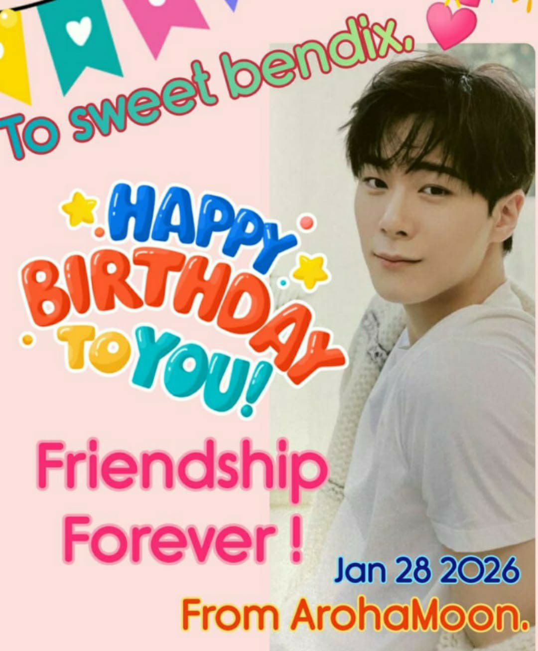 Behind-the-scenes cut of Moonbin (ASTRO)