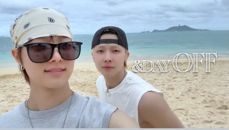 A moment captured by Nicholas (&TEAM)'s fan