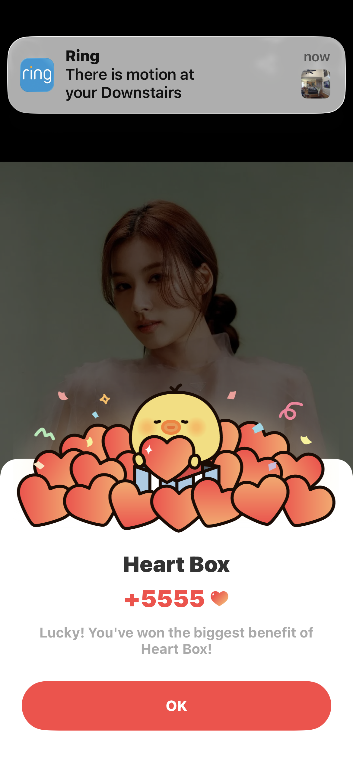 사나 (TWICE)의 비하인드 컷