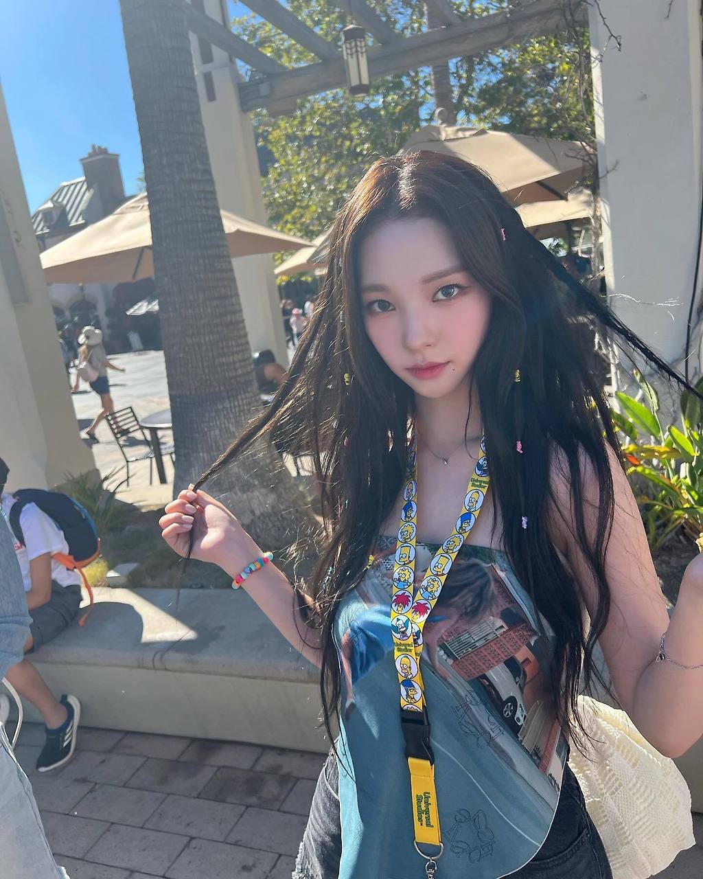 A moment captured by Karina (aespa)'s fan