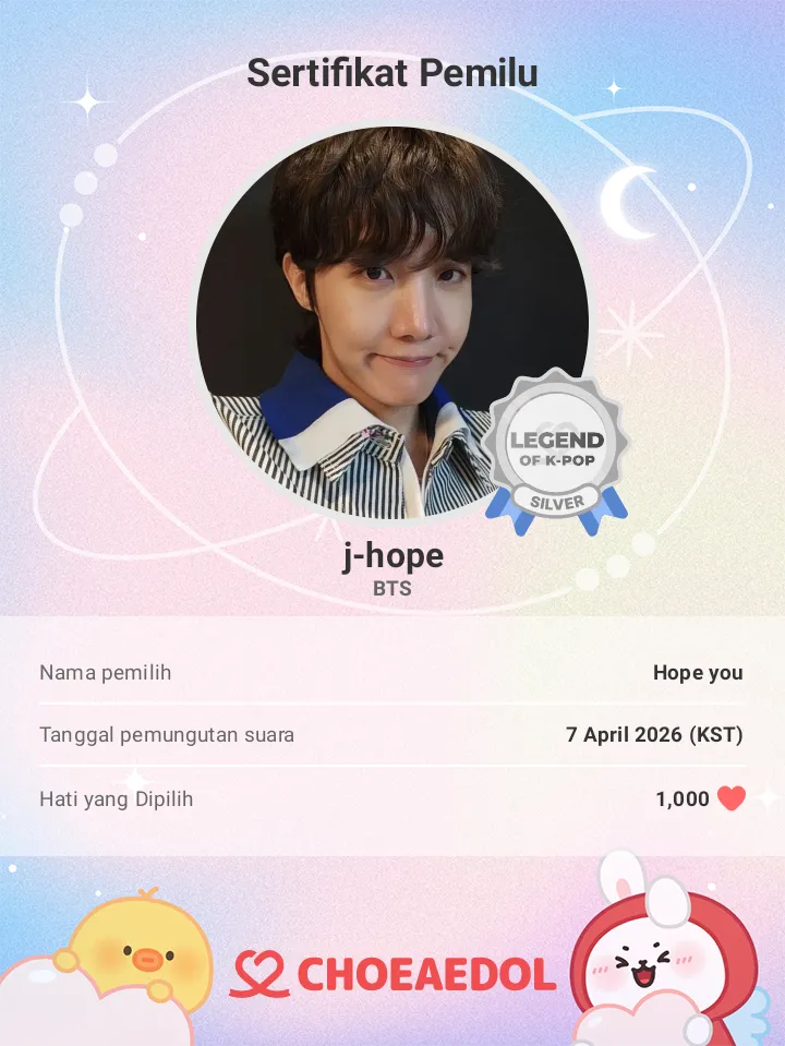 Foto terbaru j-hope (BTS)