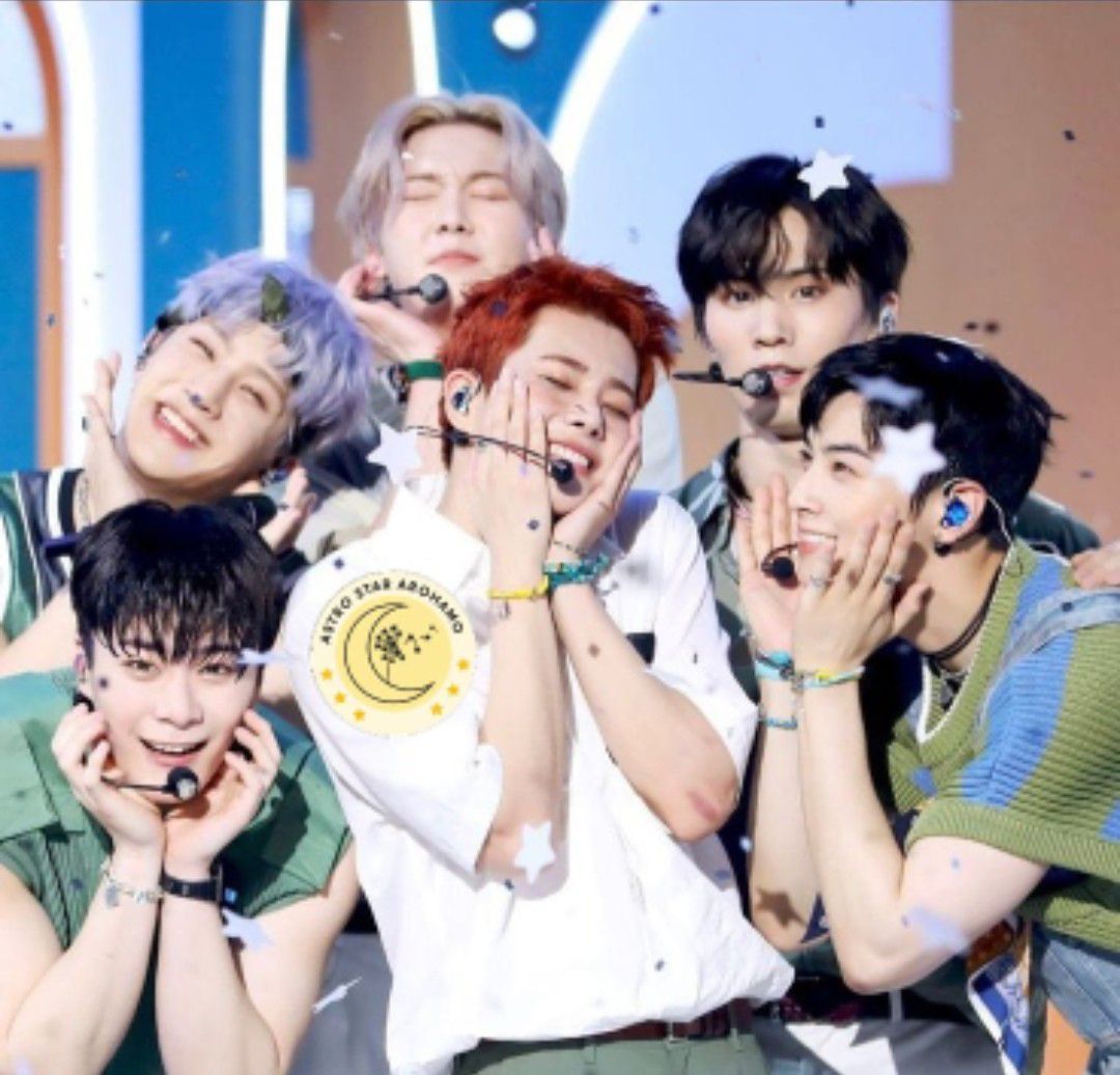 A moment captured by ASTRO's fan