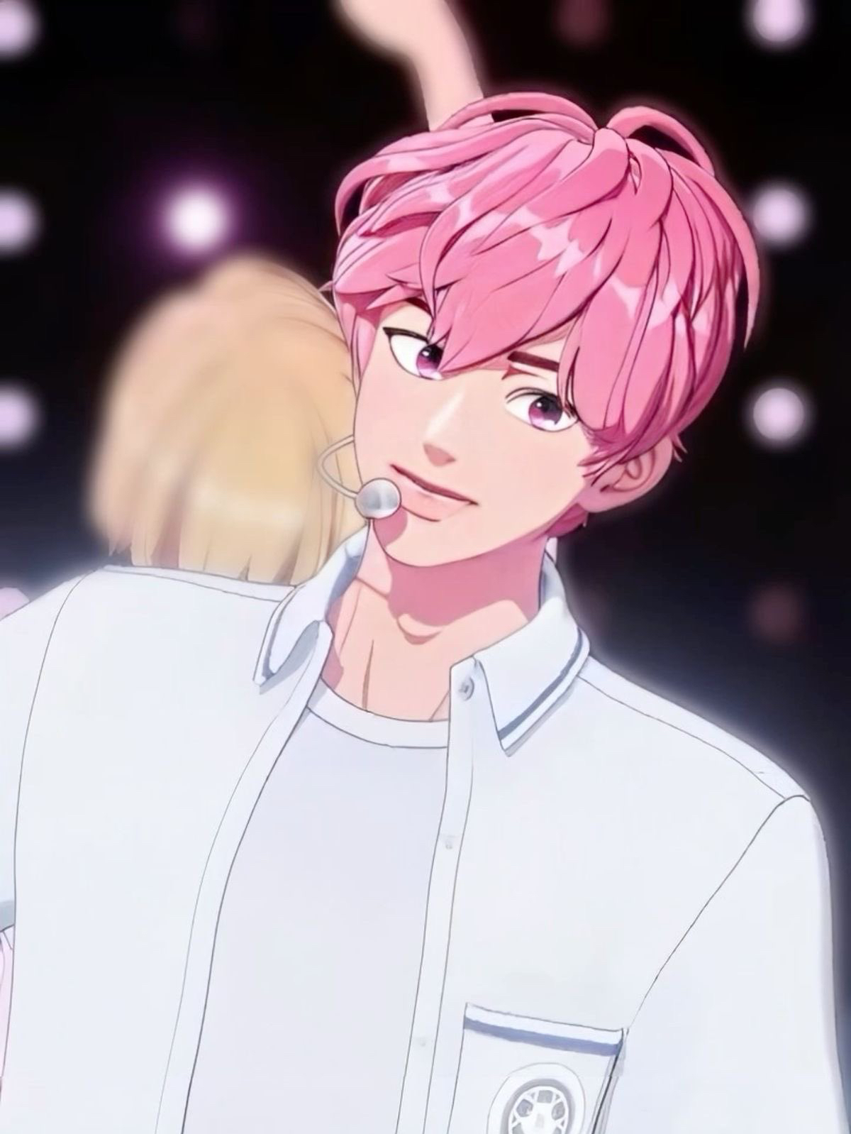 Recent activity shot of Bamby (PLAVE)