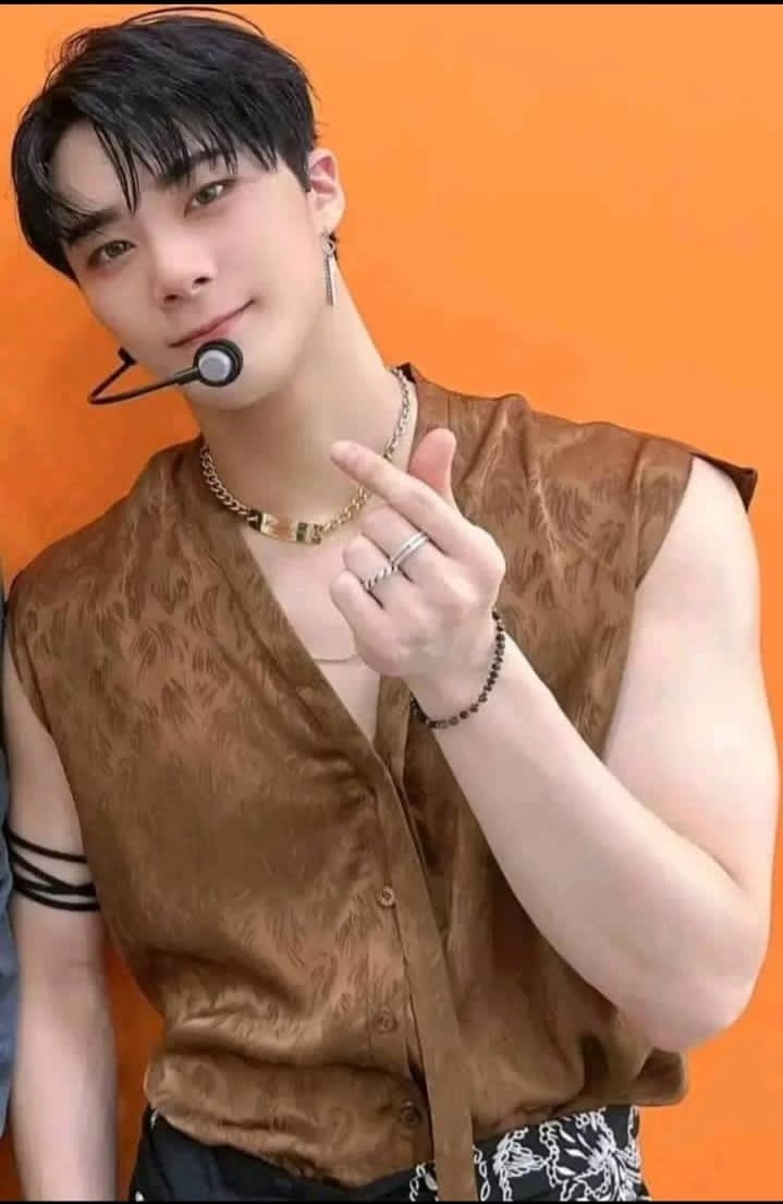 Recent activity shot of Moonbin (ASTRO)