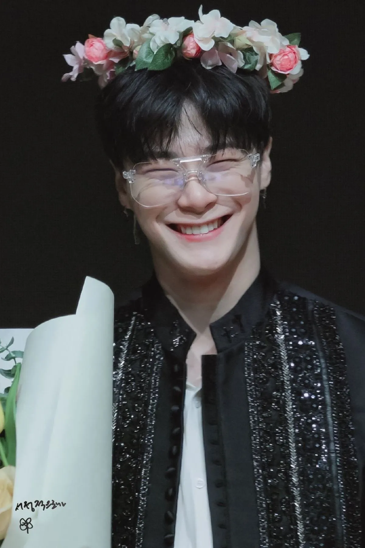 A moment captured by Moonbin (ASTRO)'s fan
