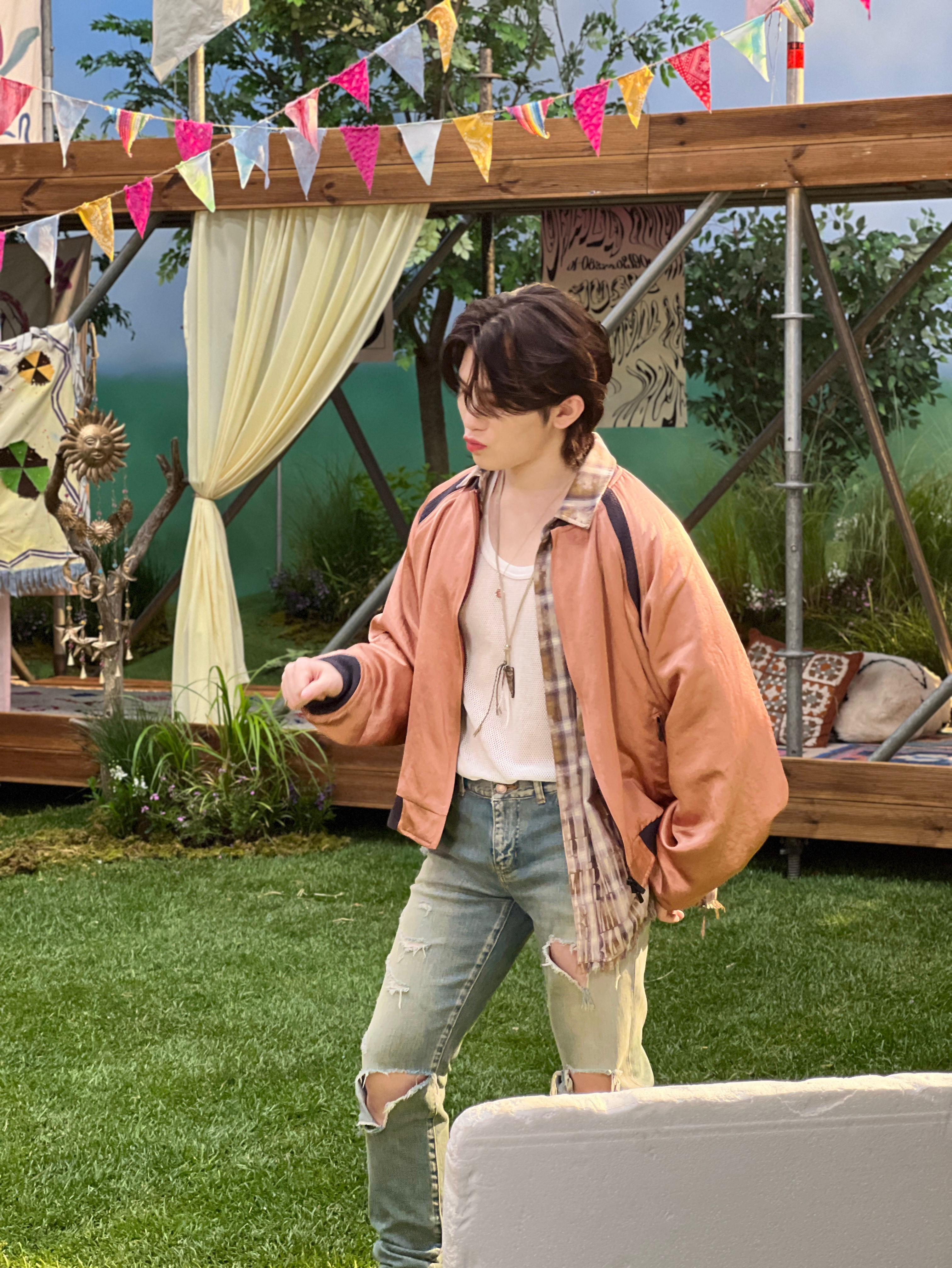 Recent activity shot of Woozi (SEVENTEEN)