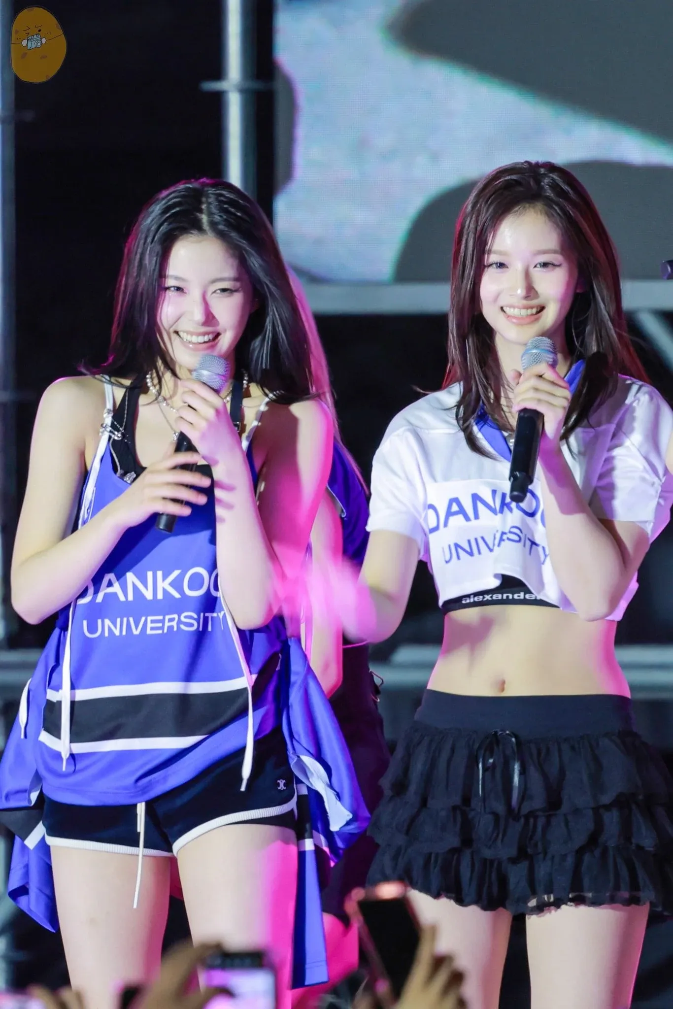 Recent activity shot of NMIXX