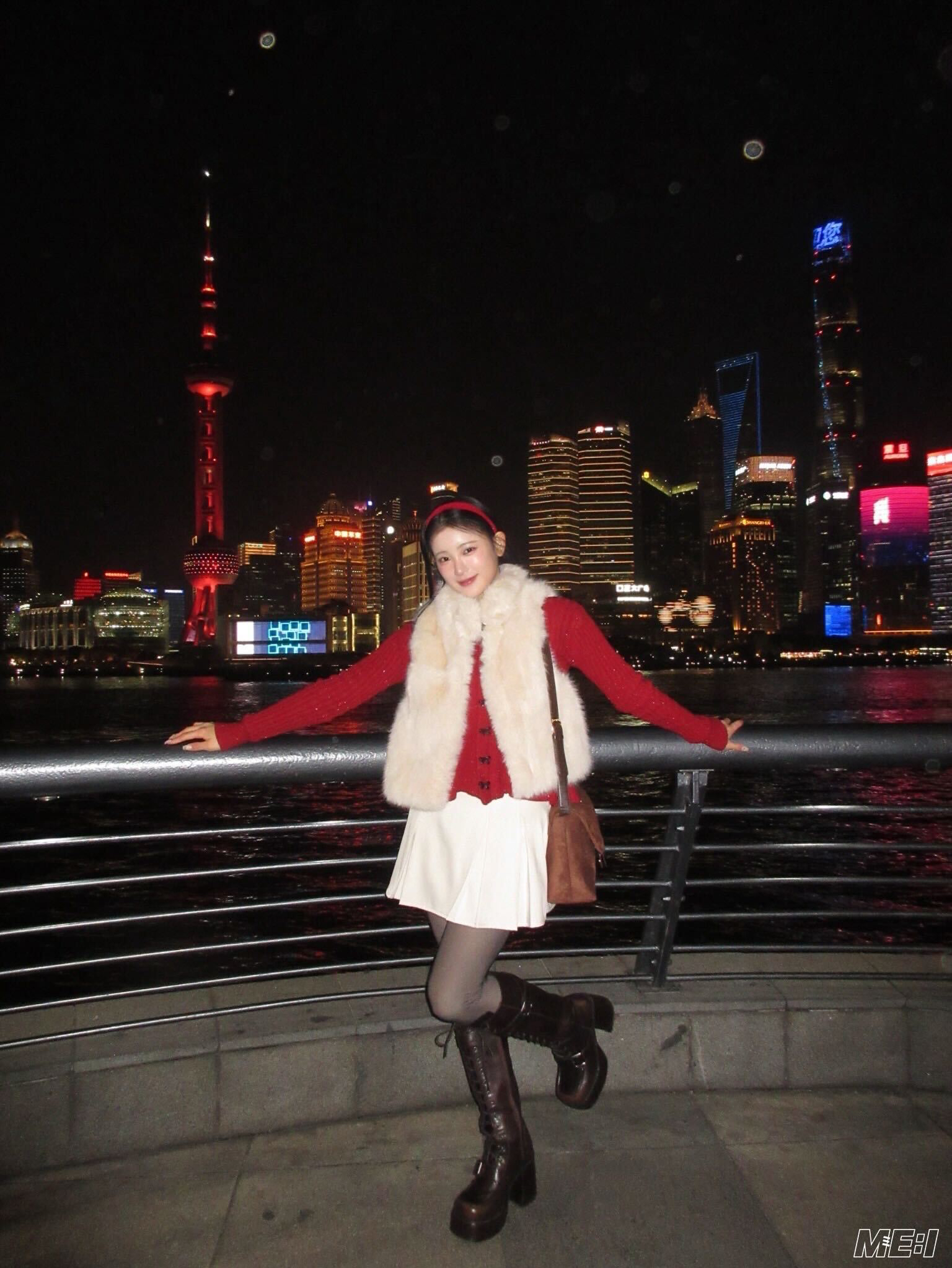 A moment captured by Sakurai Miu (ME:I)'s fan