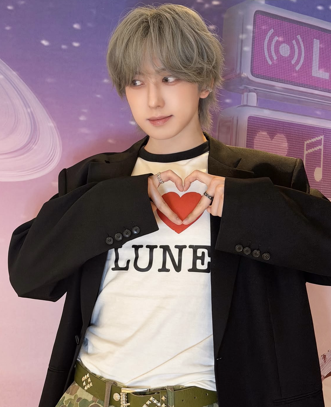 Recent activity shot of Fuma (&TEAM)