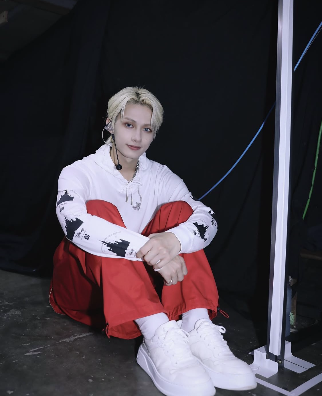 A moment captured by Jun (SEVENTEEN)'s fan