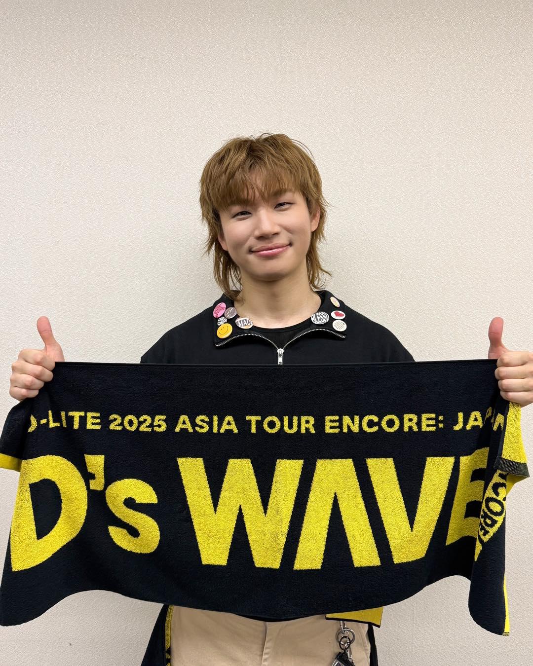 D-LITE (BIGBANG)の舞台裏ショット