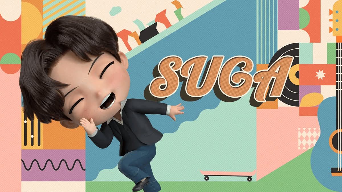 슈가 (방탄소년단)의 비하인드 컷