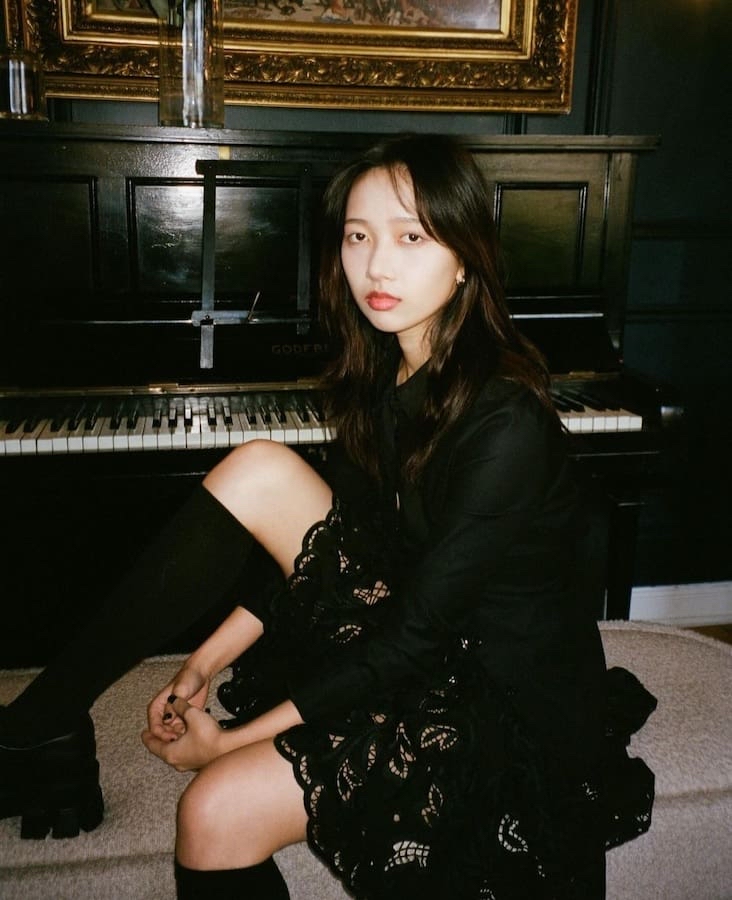 A moment captured by Stray Kids's fan