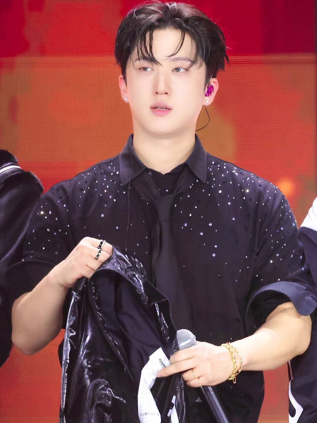 A moment captured by Changbin (Stray Kids)'s fan