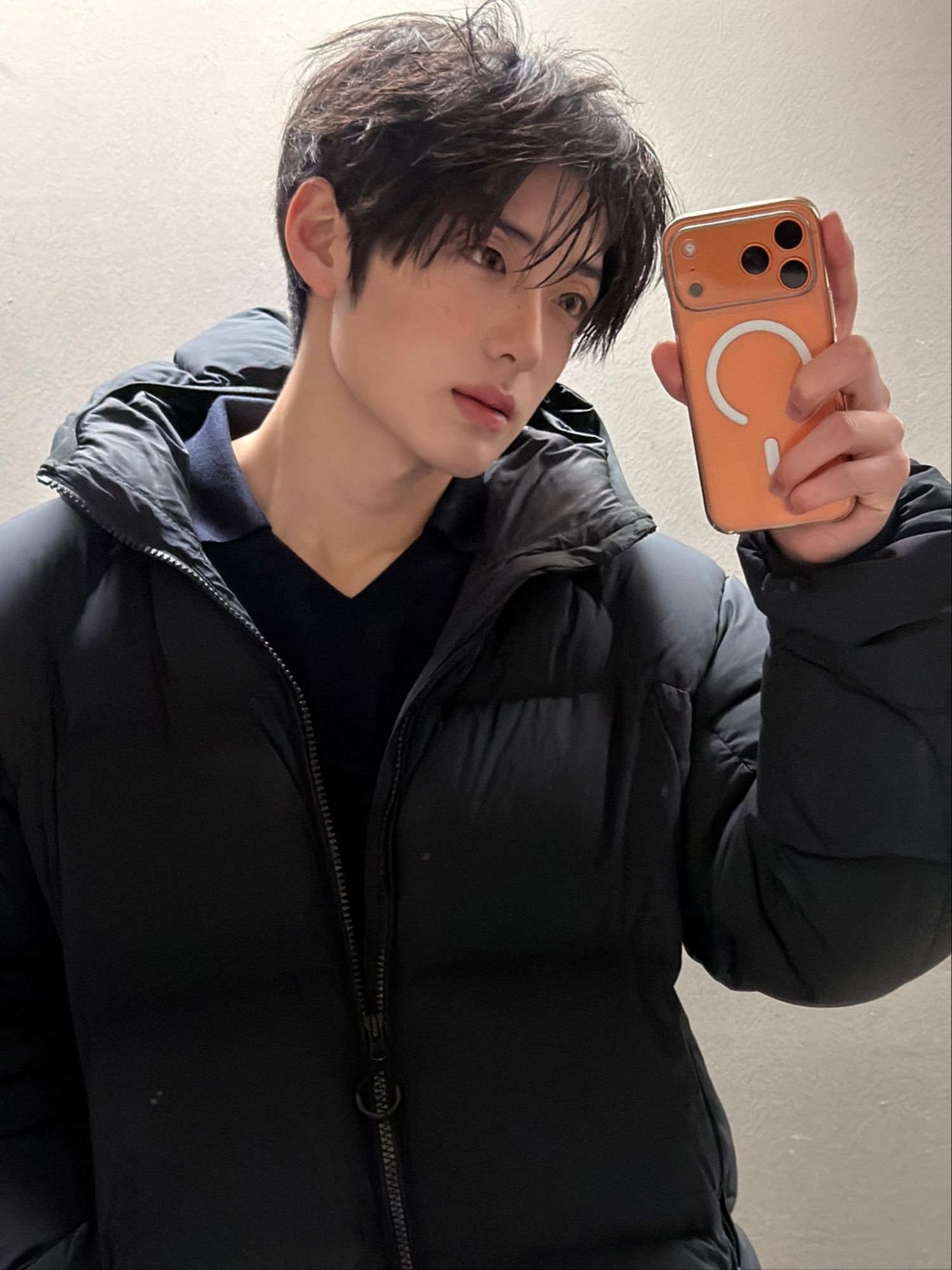 A moment captured by Chung Sanghyeon (ALPHA DRIVE ONE)'s fan