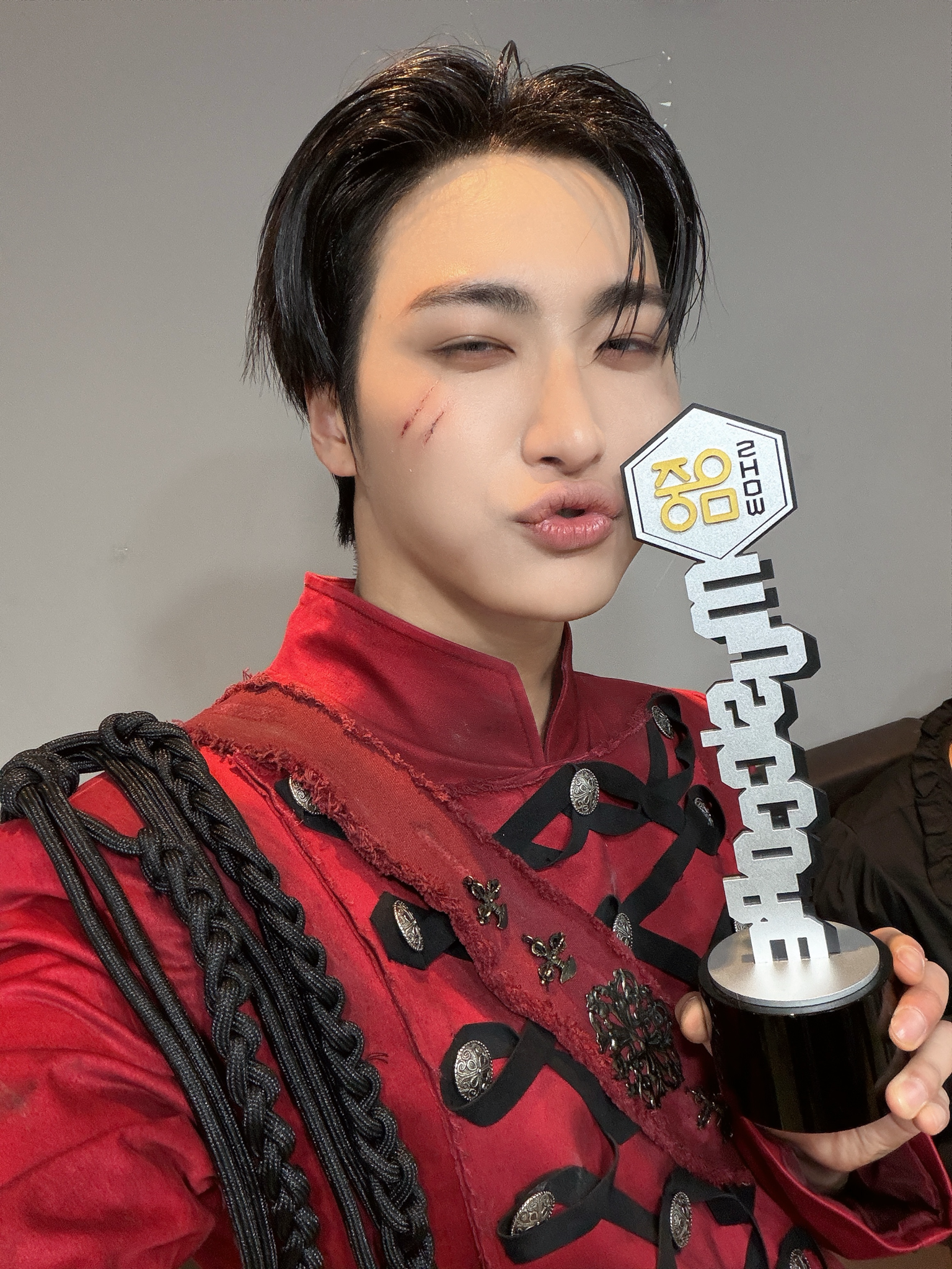 A moment captured by Seonghwa (ATEEZ)'s fan