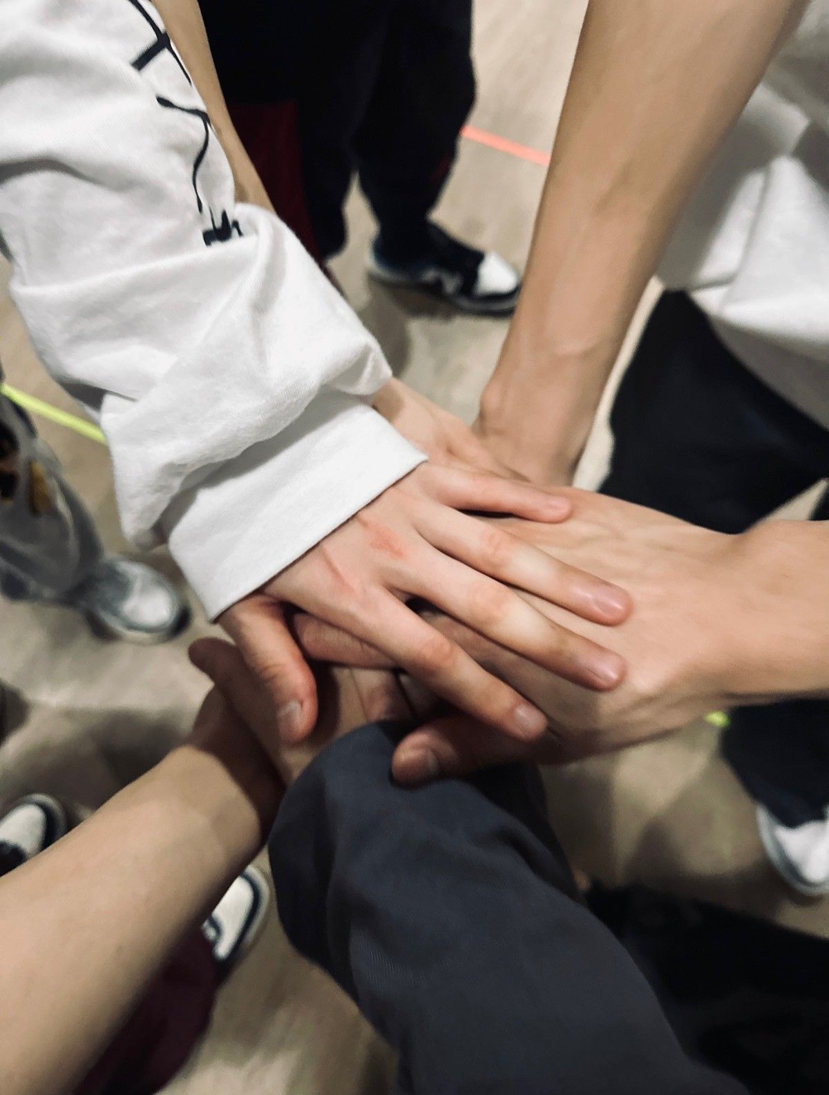 A moment captured by ONF's fan