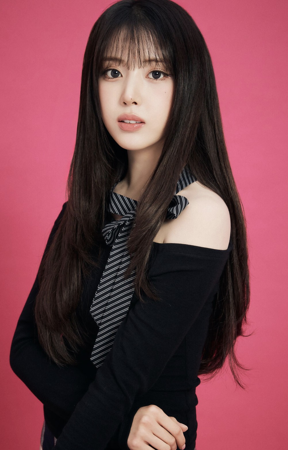 A moment captured by Jiwoo (NMIXX)'s fan