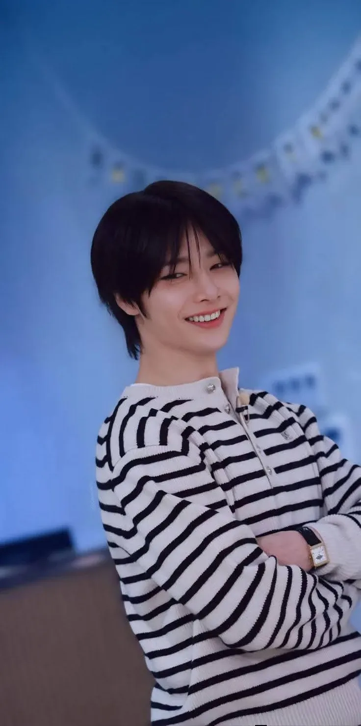 A moment captured by I.N (Stray Kids)'s fan