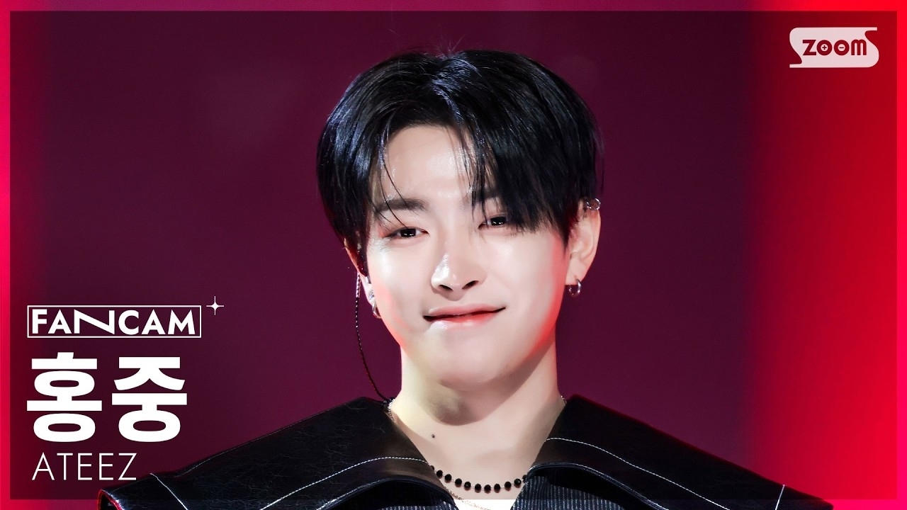 A moment captured by Hongjoong (ATEEZ)'s fan