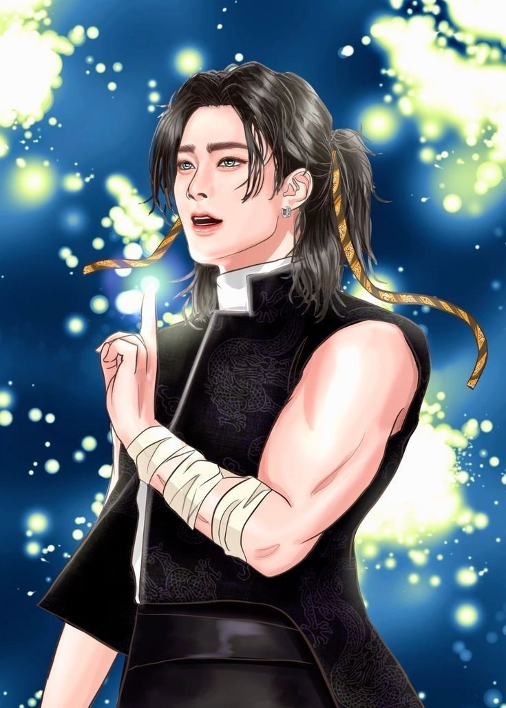 A moment captured by Moonbin (ASTRO)'s fan