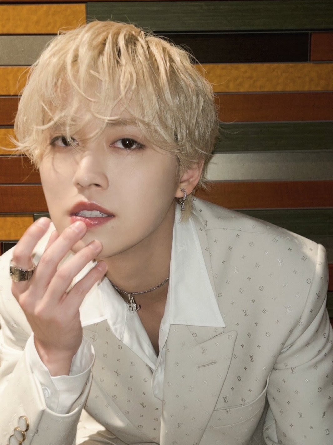 Behind-the-scenes cut of Shiroiwa Ruki (JO1)