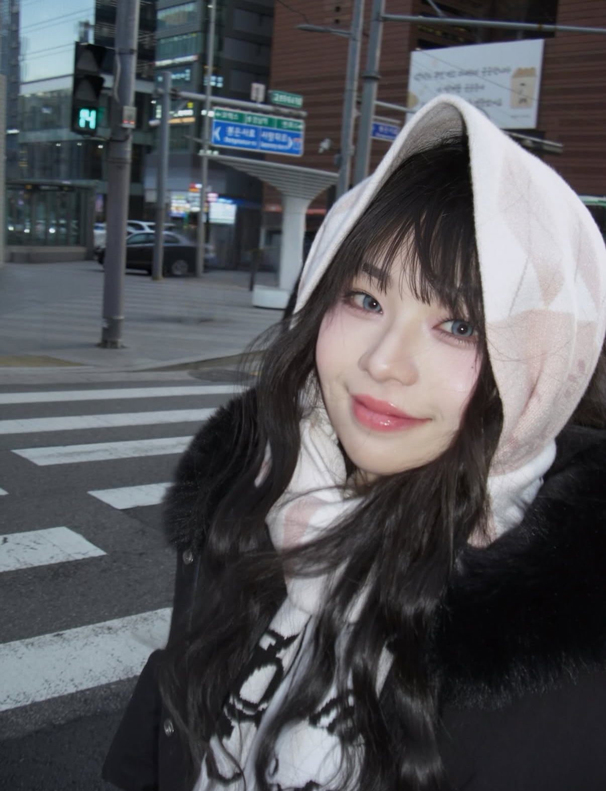 Behind-the-scenes cut of Murakami Rinon (ME:I)