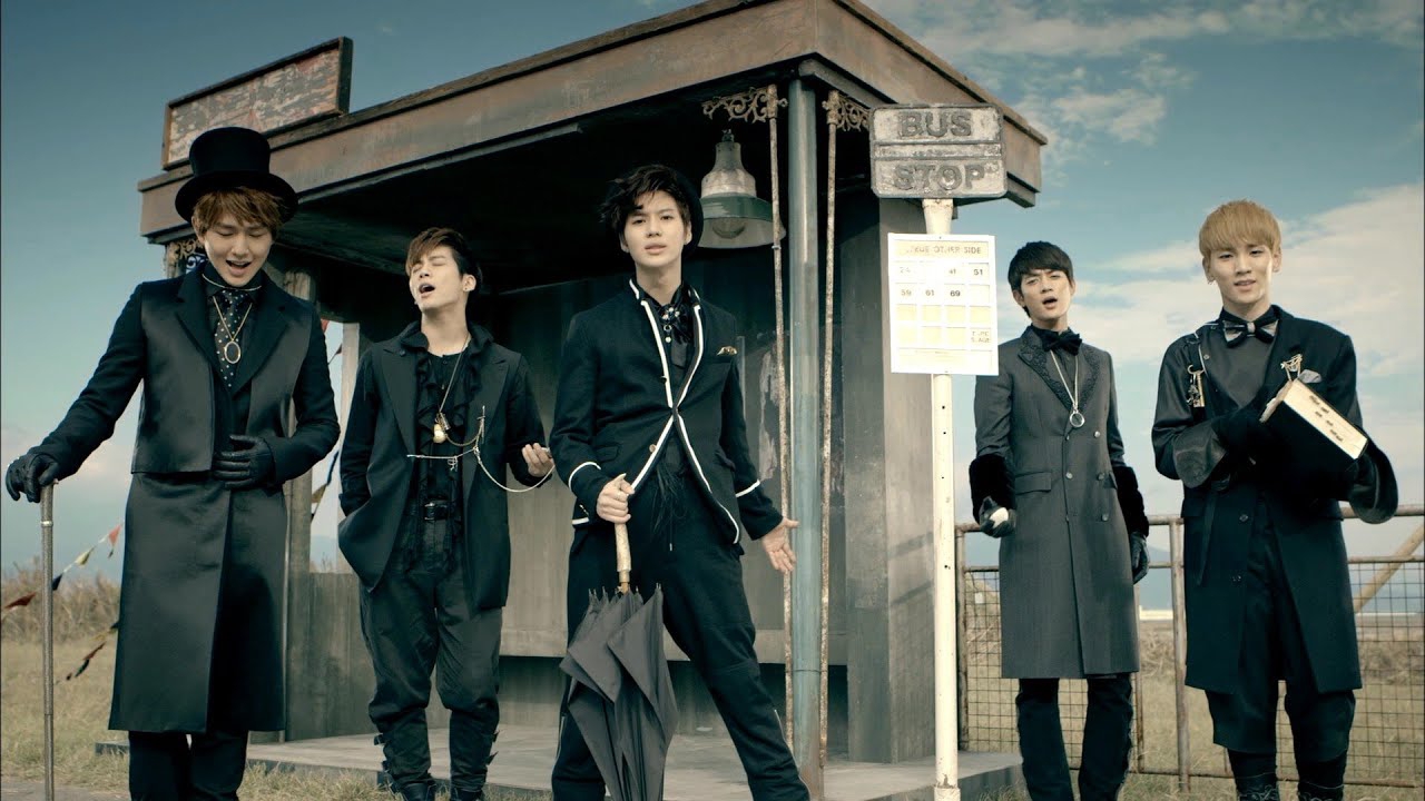 Behind-the-scenes cut of SHINee