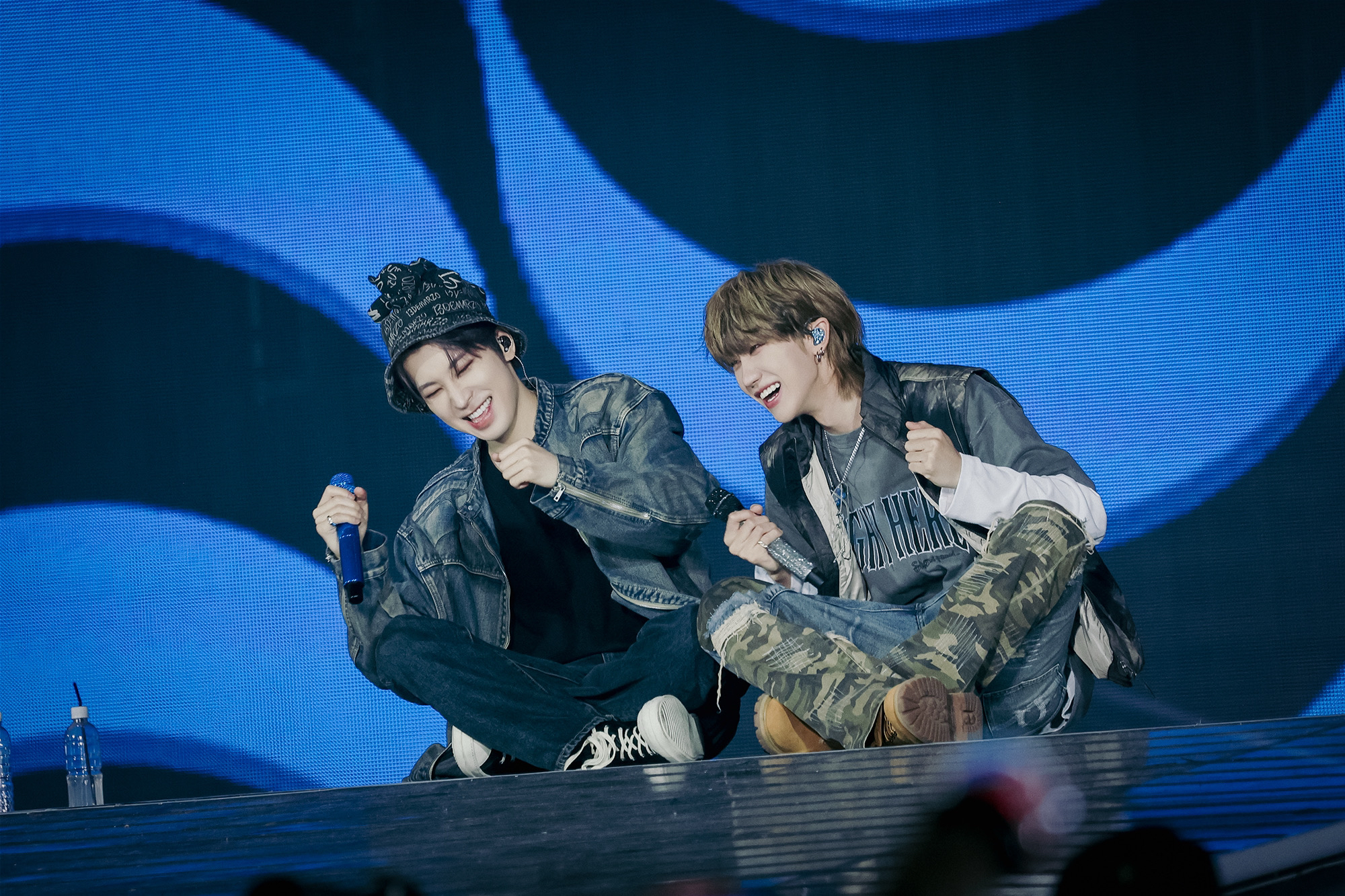 A moment captured by Wonwoo (SEVENTEEN)'s fan