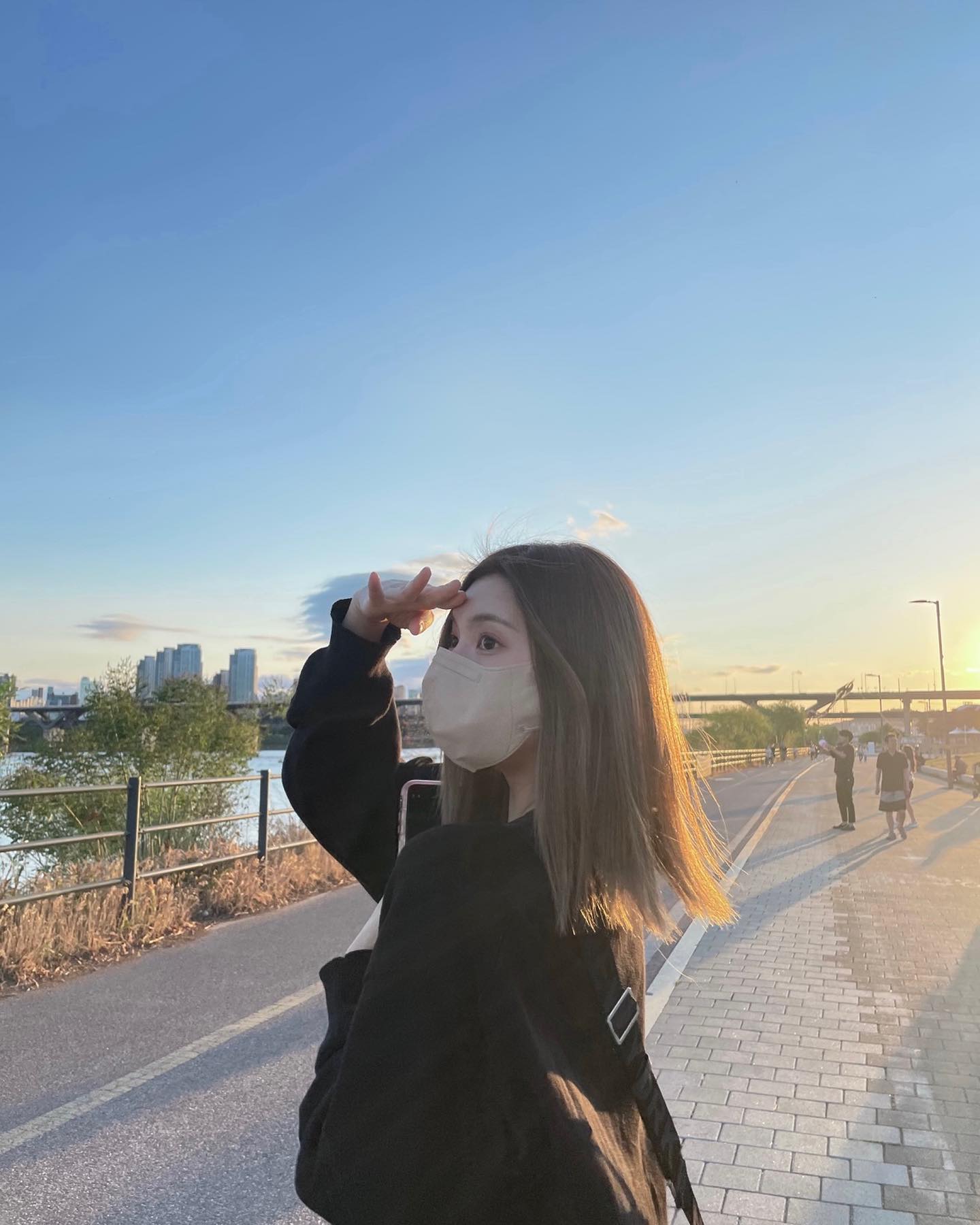 Recent activity shot of NMIXX