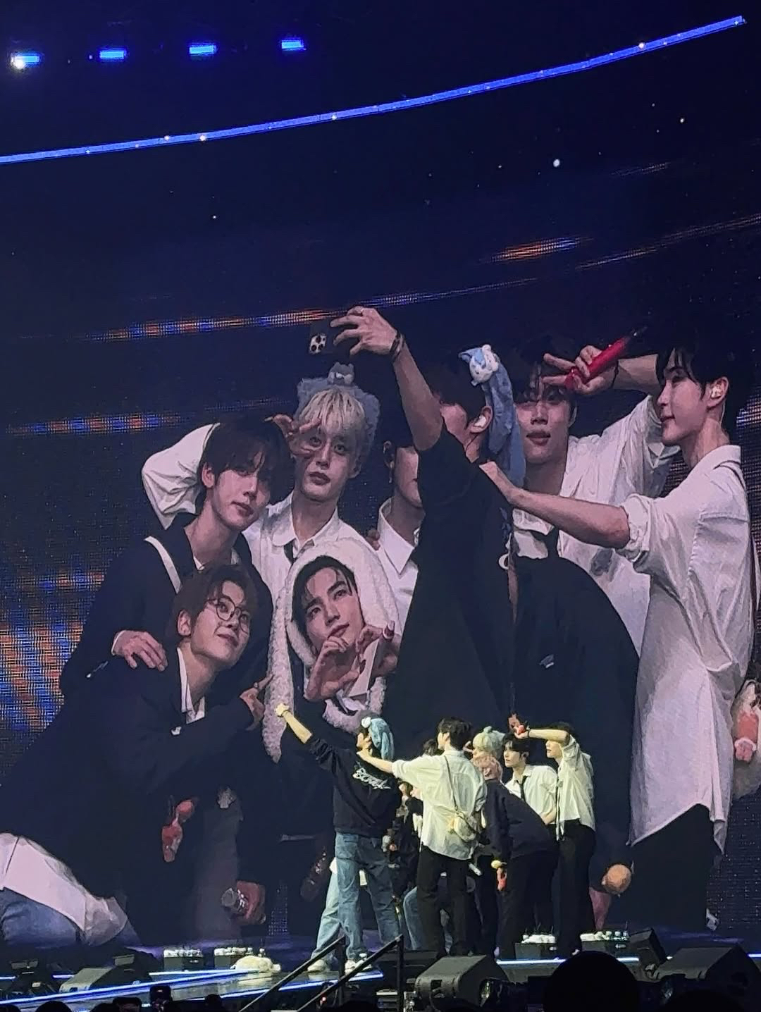 A moment captured by Han Yujin's fan