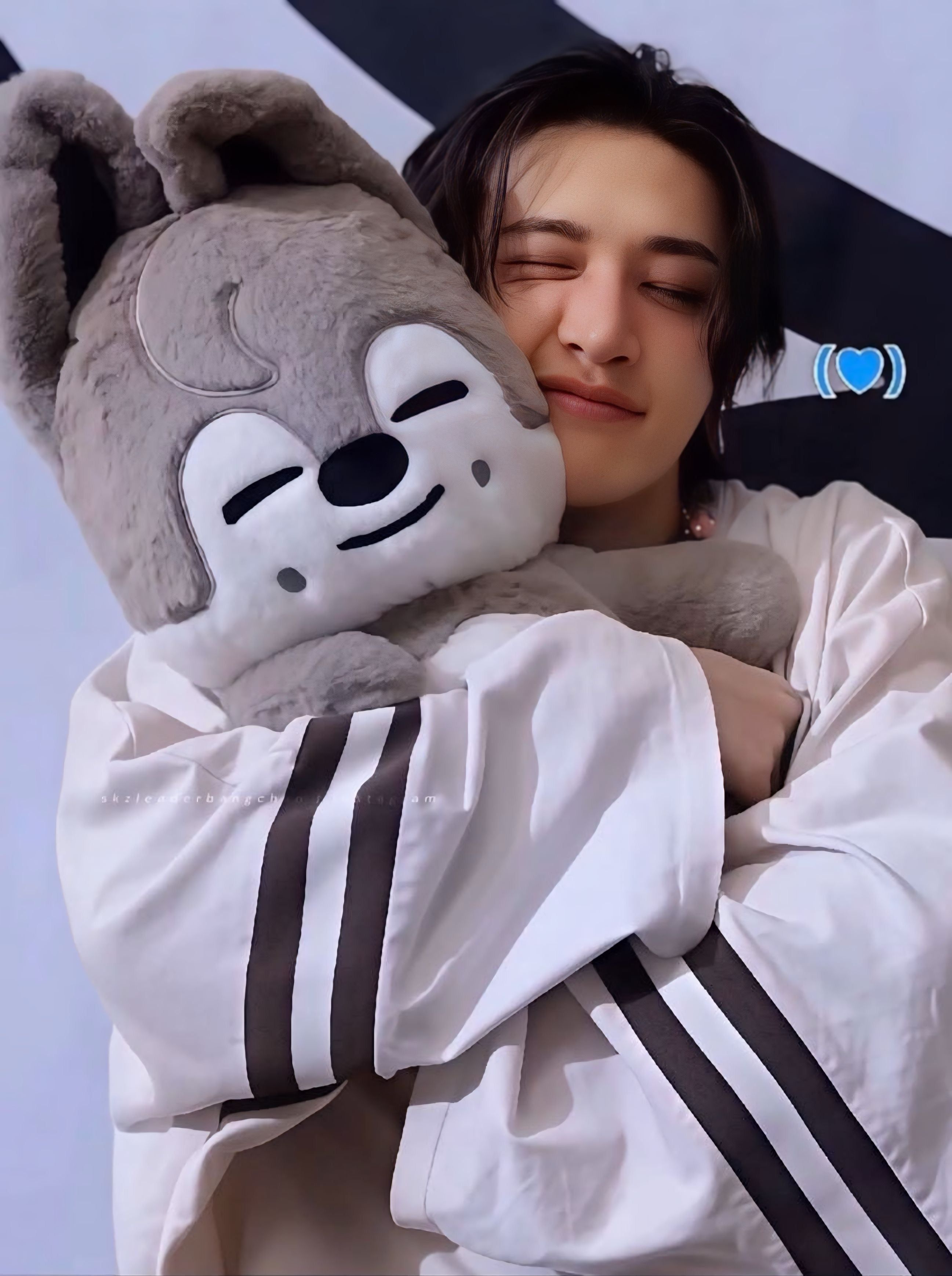 Recent activity shot of Bang Chan (Stray Kids)