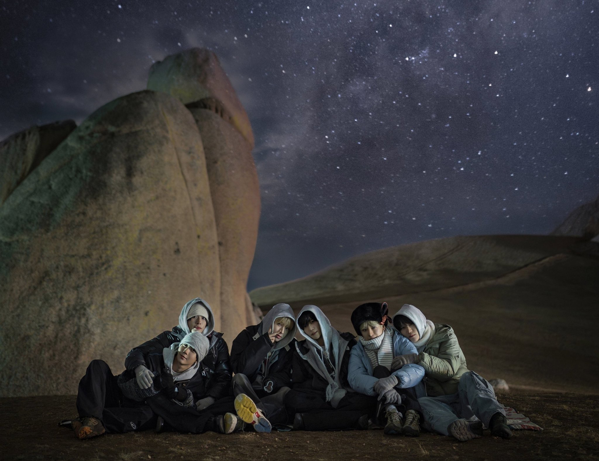 A moment captured by NCT WISH's fan