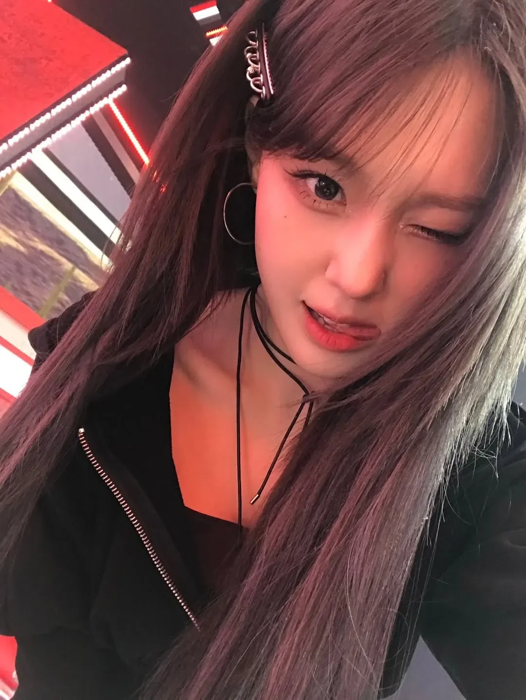 Recent activity shot of Kim Chaehyun (Kep1er)