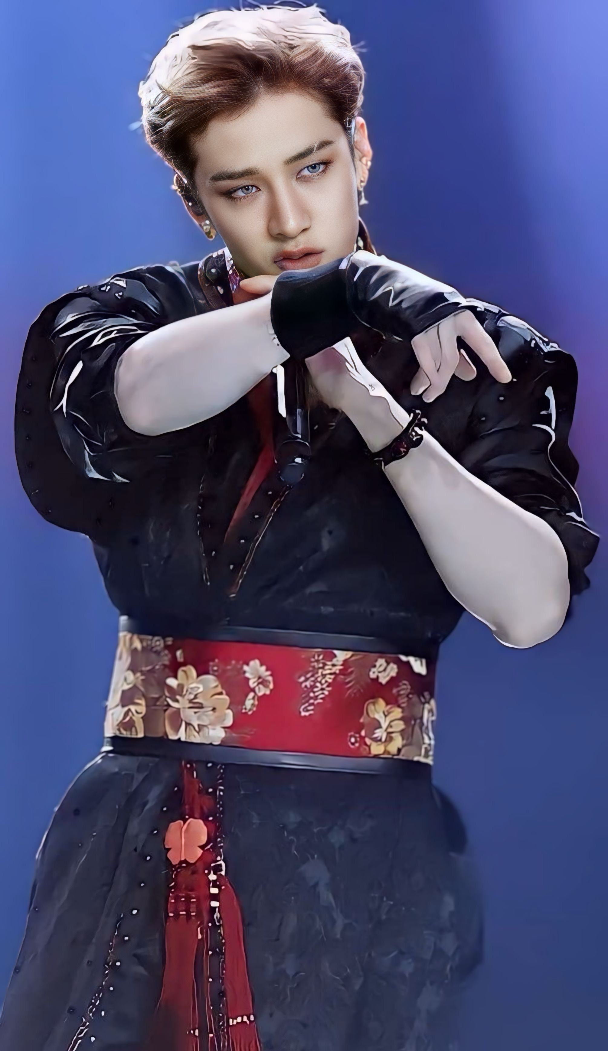 Recent activity shot of Bang Chan (Stray Kids)