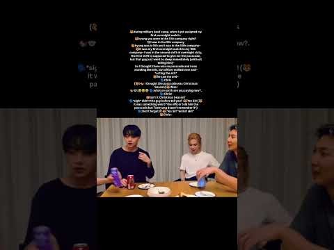 A moment captured by V (BTS)'s fan