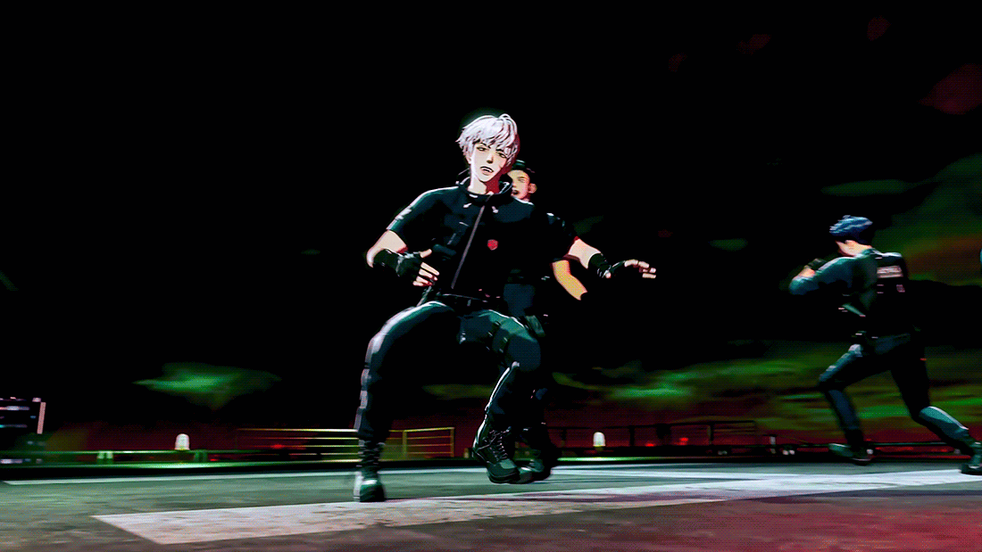 Recent activity shot of Eunho (PLAVE)