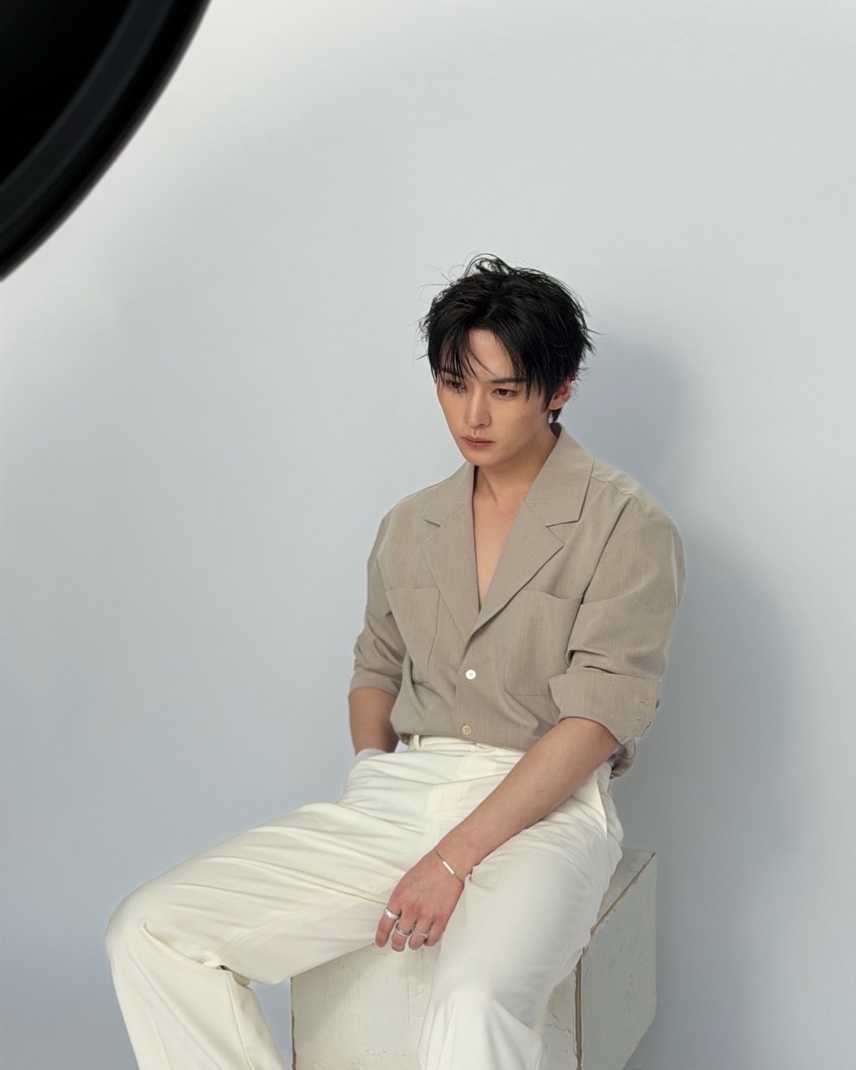 Recent activity shot of Lee Know (Stray Kids)