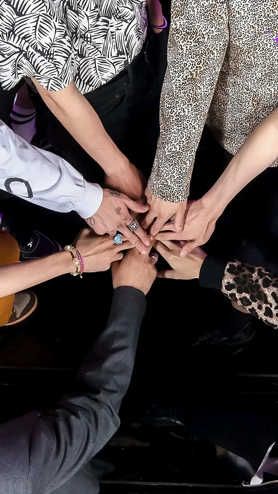 A moment captured by BTS's fan