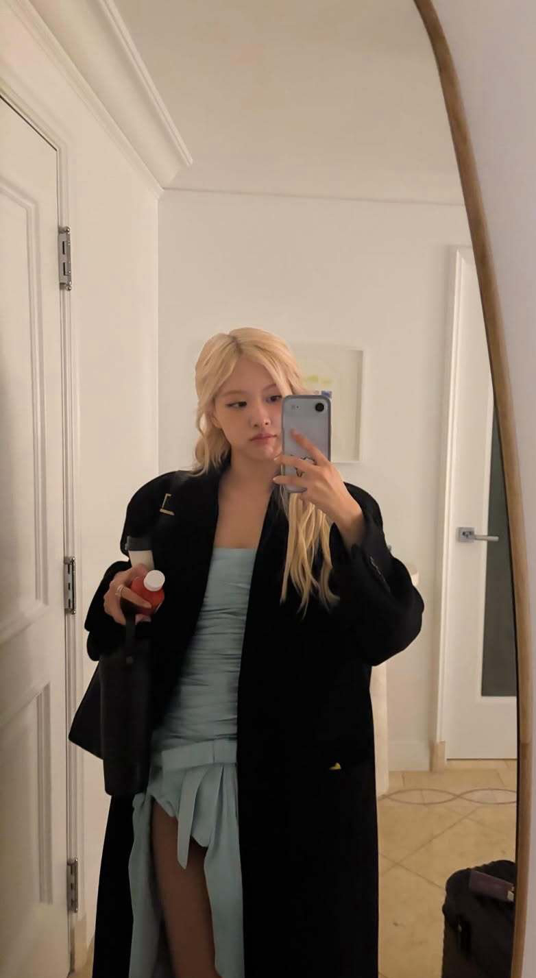 A moment captured by ROSÉ (BLACKPINK)'s fan